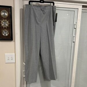 Kasper Women's Sophisticated Gray Trousers